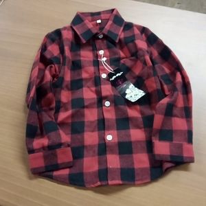 Boys 5 flannel shirt